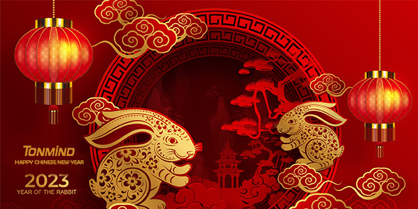 Aviso de feriado do ano novo lunar chinês Tonmind 2023