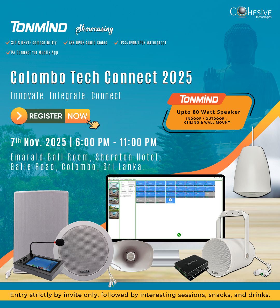 Cohesive Technologies e Tonmind apresentam – Colombo Tech Connect 2025