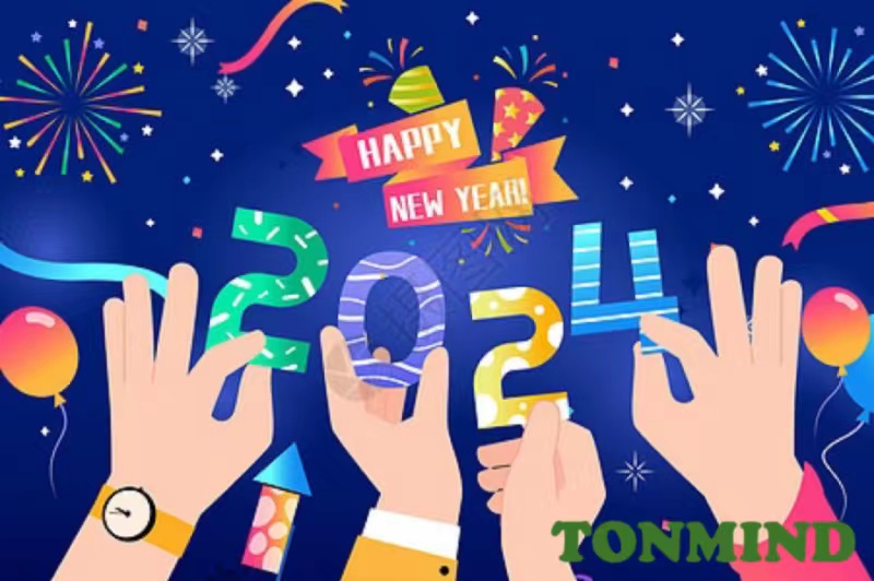 Aviso de feriado de ano novo Tonmind 2024
    