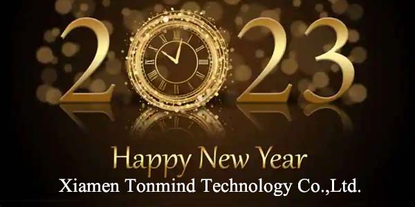 Aviso de feriado de ano novo Tonmind 2023